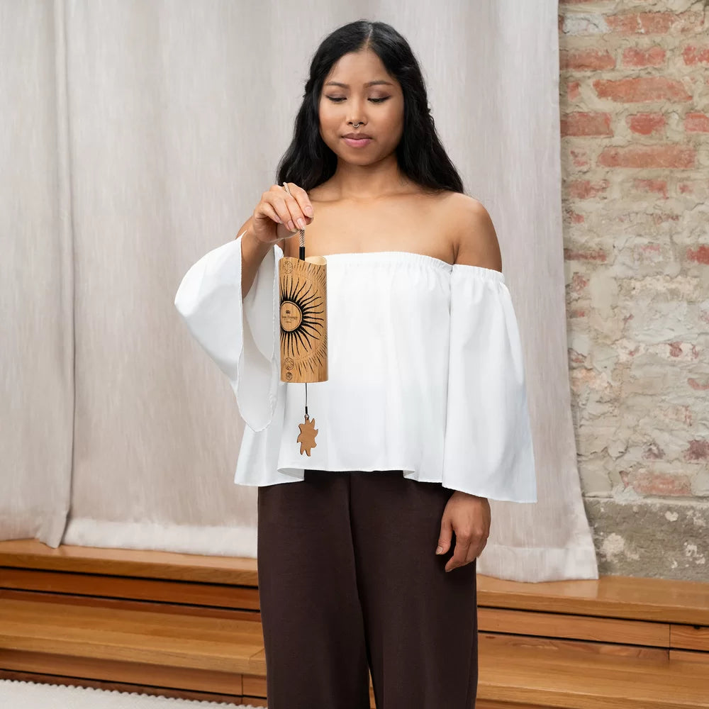 Campanello cosmico in bambù | Giorno